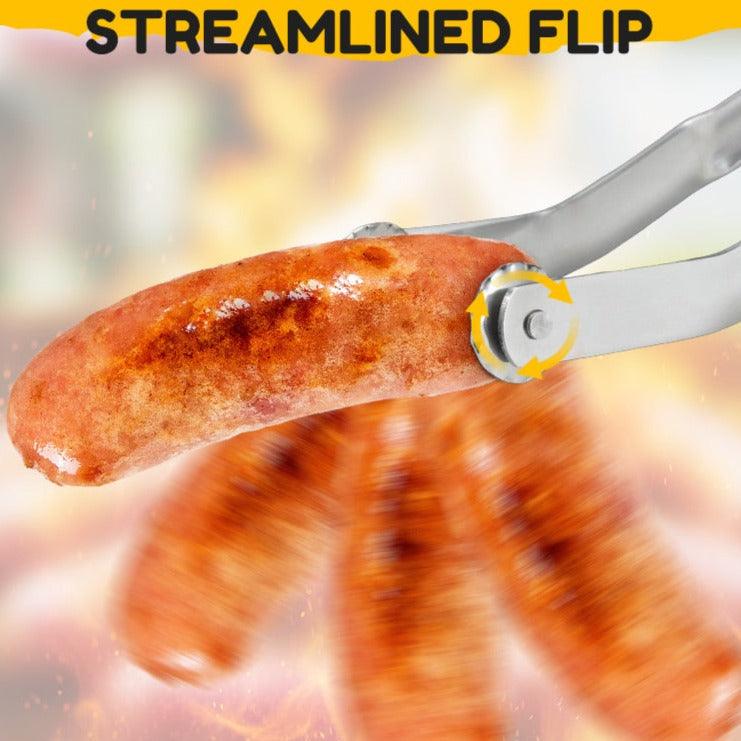 1 + 1 GRATIS IDAG | SizzleFlip™ | BBQ Saucisse-tång - Aurora Stockholm