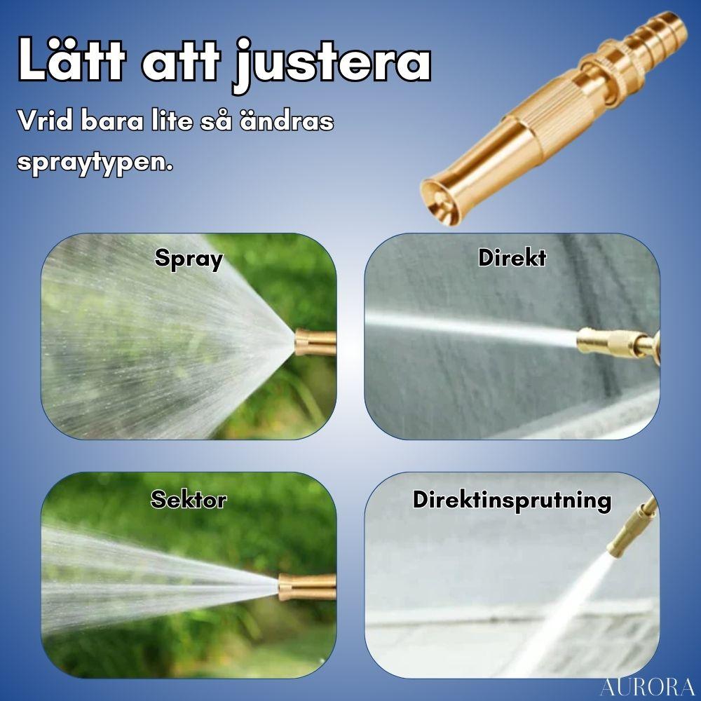 UltraJet™ - Justerbart högtrycks vattenspraymunstycke | 50% rabatt tillfälligt - Aurora Stockholm