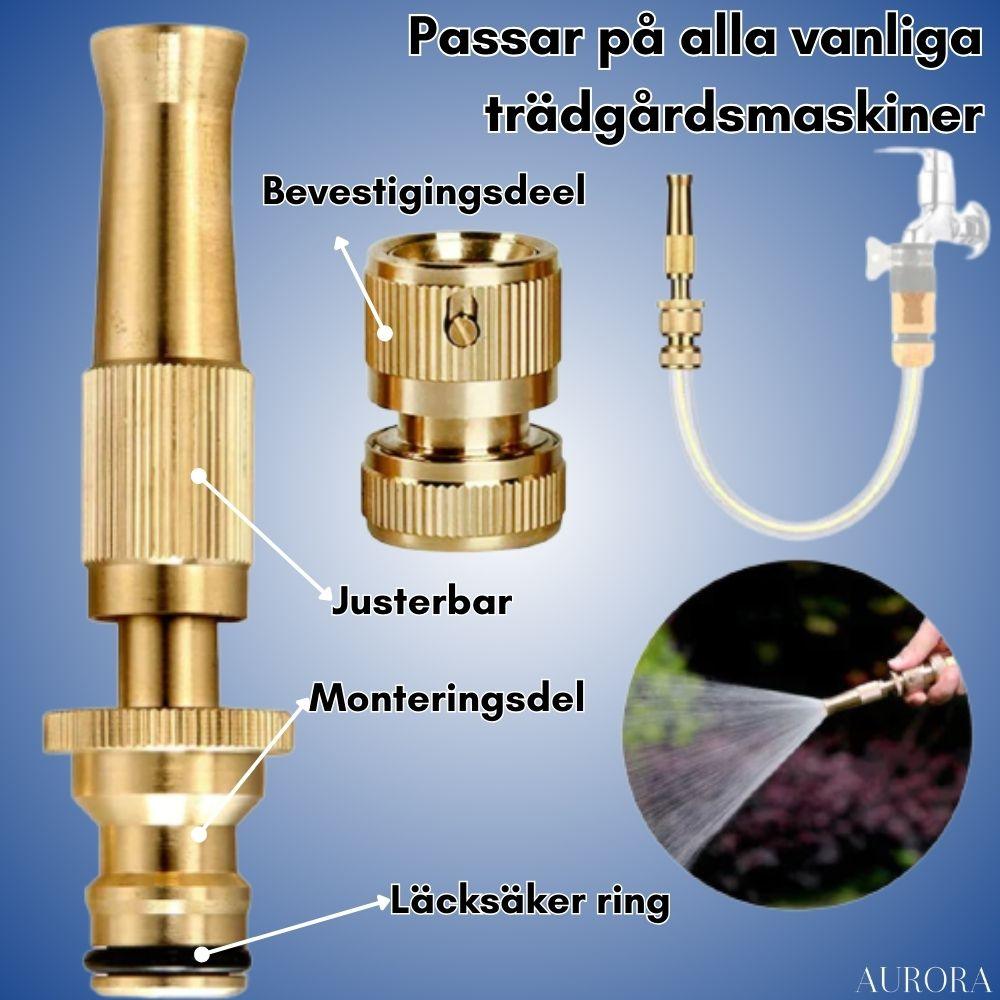 UltraJet™ - Justerbart högtrycks vattenspraymunstycke | 50% rabatt tillfälligt - Aurora Stockholm