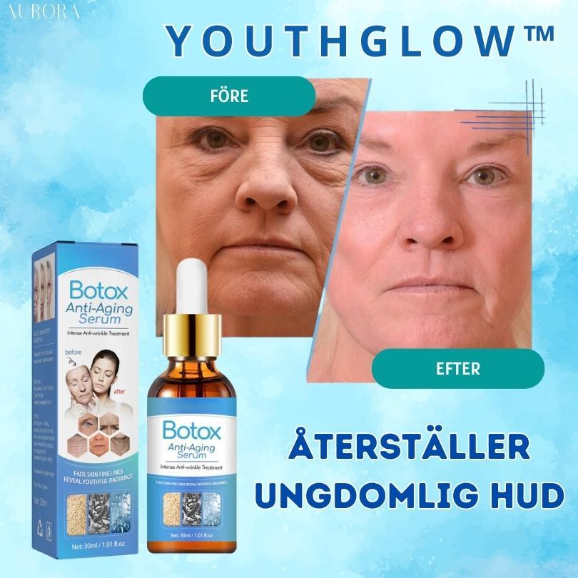 SISTA CHANSEN 1+1 GRATIS | YouthGlow™ | Botox Antialterung Serum - Aurora Stockholm