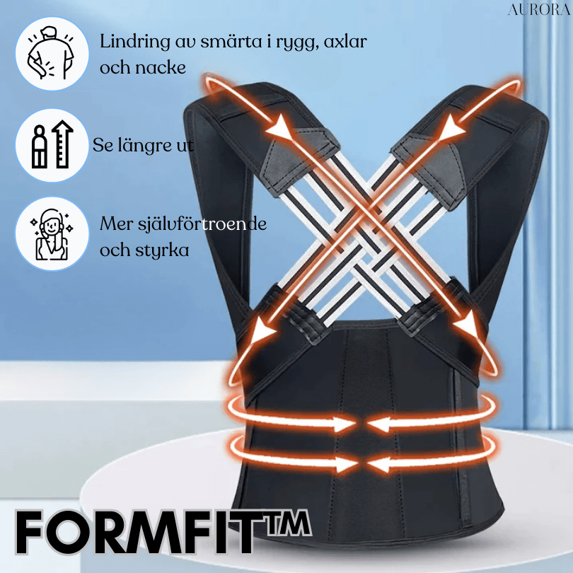 FormFit™ - Lösning för förbättrad hållning 55% TILLFÄLLIG RABATT - Aurora Stockholm