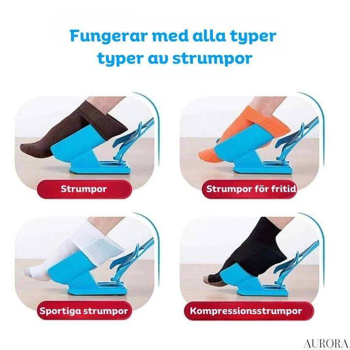 50% RABATT TILLFÄLLIGT | SolePro™ - Ta på strumpor och skor utan problem! - Aurora Stockholm