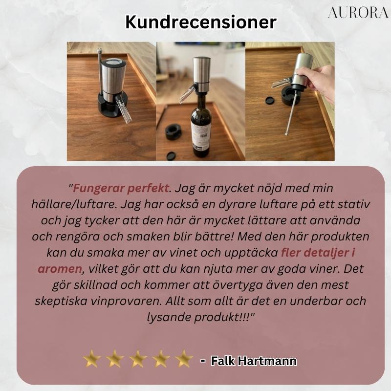 AeriBlend™ - 3-i-1 vinluftare, förvaringsutrymme och dispenser | 50% TILLFÄLLIG RABATT - Aurora Stockholm