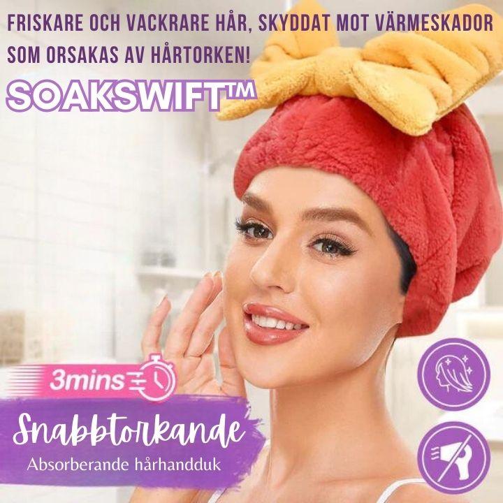 SoakSwift™ | Torka håret snabbt på bara några minuter! - Aurora Stockholm