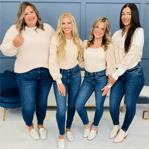 Vanessa™ - Butt Lift Vintage Comfort Jeans | 50% RABATT TILLFÄLLIGT - Aurora Stockholm