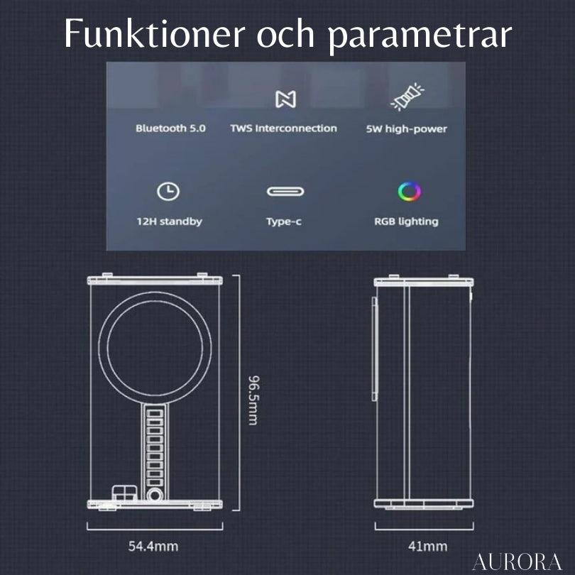 AudioPro™ Ta med dig din musik vart du än går! | 50% TILLFÄLLIG RABATT - Aurora Stockholm