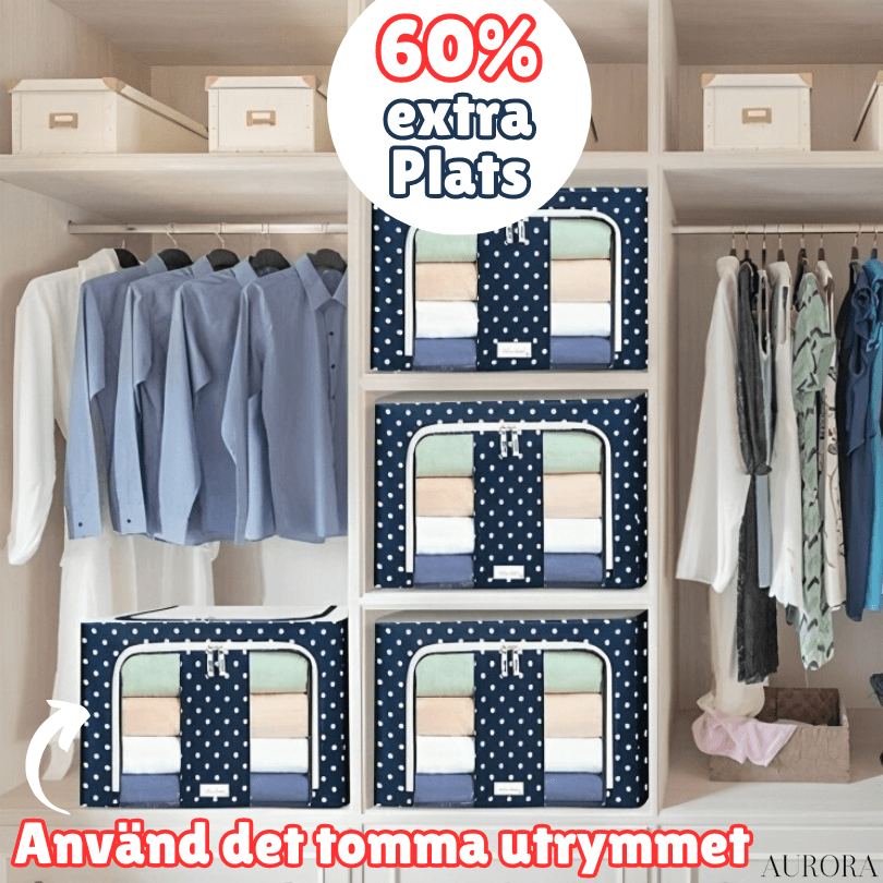 SpaceSmart™ | Praktiskt, extra förvaringsutrymme! | 50% RABATT TILLFÄLLIGT - Aurora Stockholm