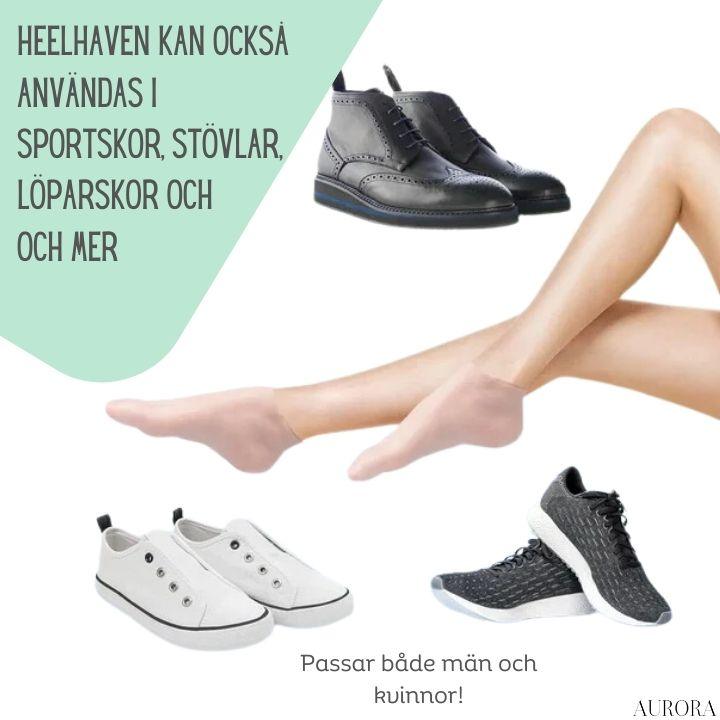 HeelHaven™ - Återupplivande silikonstrumpor - Aurora Stockholm