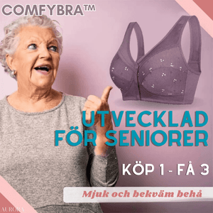 1+2 GRATIS IDAG | ComfyBra™ | Tryckknapps-bh - Aurora Stockholm