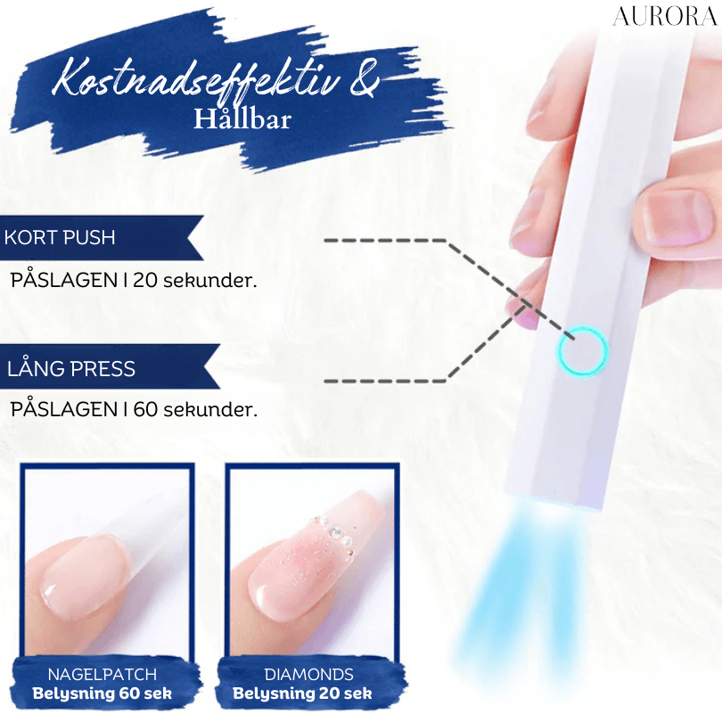 EZGel™ - Få naglar i salongskvalitet när som helst, var som helst! | 60% RABATT TILLFÄLLIGT - Aurora Stockholm