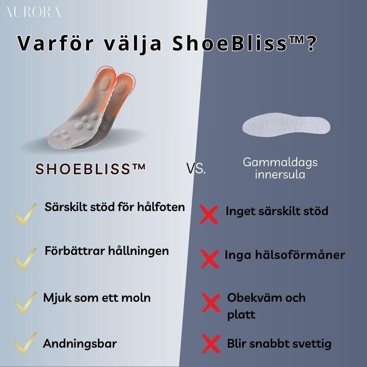 1+1 GRATIS PAR TILLFÄLLIGT | ShoeBliss™️ - Komfort för foten hela dagen, var som helst! - Aurora Stockholm