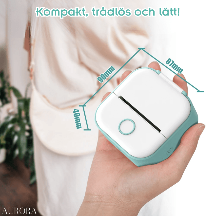 SISTA DAGEN 60% RABATT | Stickify™ - Skriv ut direkt från din mobiltelefon! - Aurora Stockholm