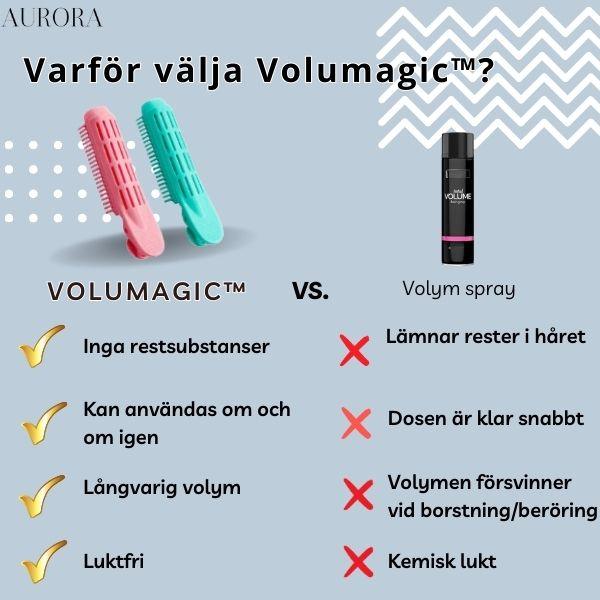 Volumagic™ - Ökar hårets volym omedelbart! - Aurora Stockholm