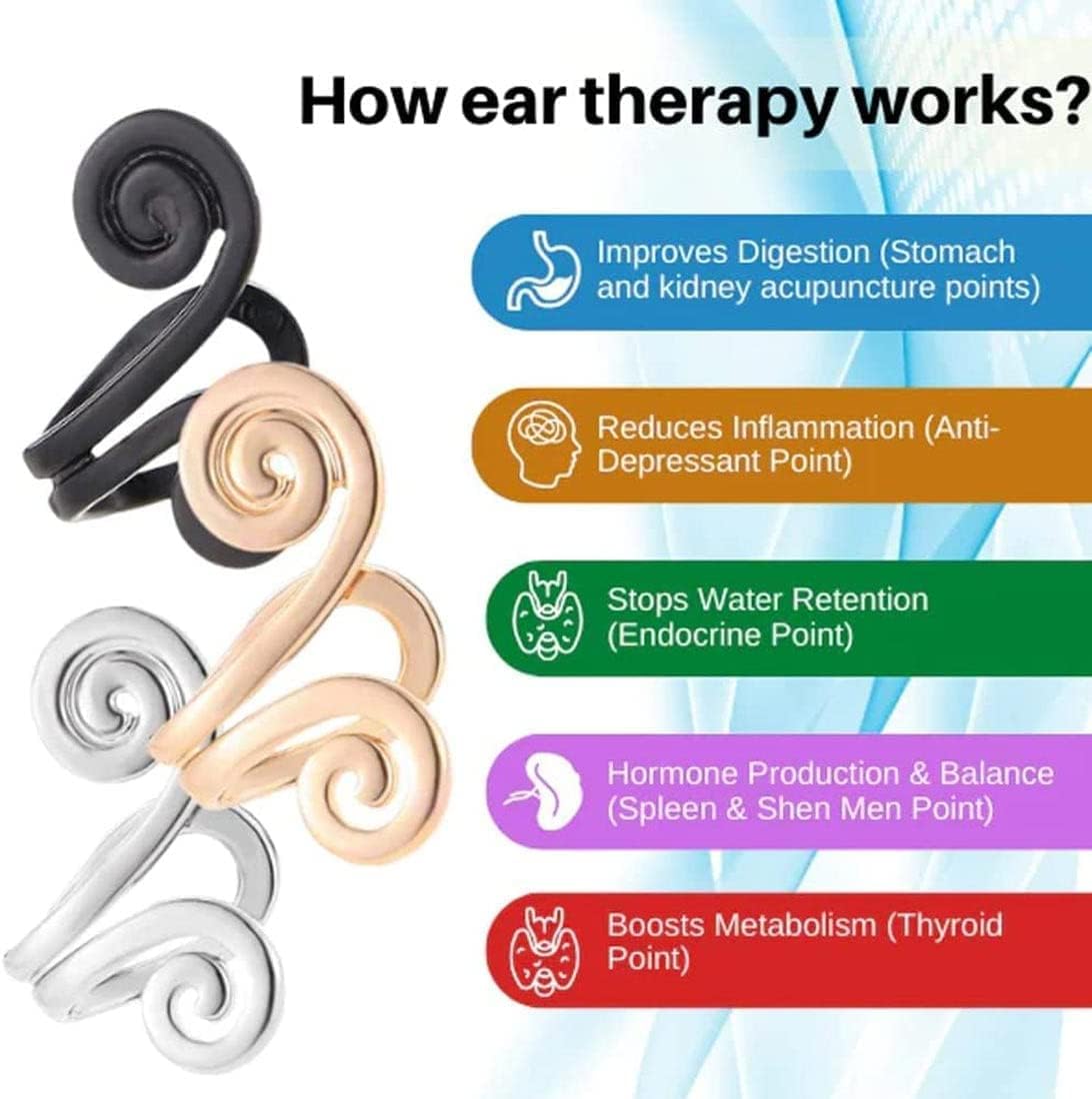 1 + 1 GRATIS IDAG | SlimEarrings™ | Akupressur bantning örhängen