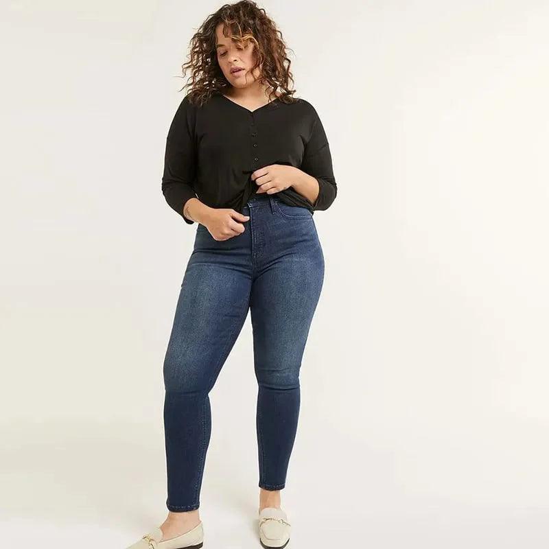 Vanessa™ - Butt Lift Vintage Comfort Jeans | 50% RABATT TILLFÄLLIGT - Aurora Stockholm