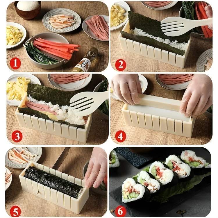 TILLFÄLLIGT 50% RABATT | SushiPress™ | DIY sushimaskin