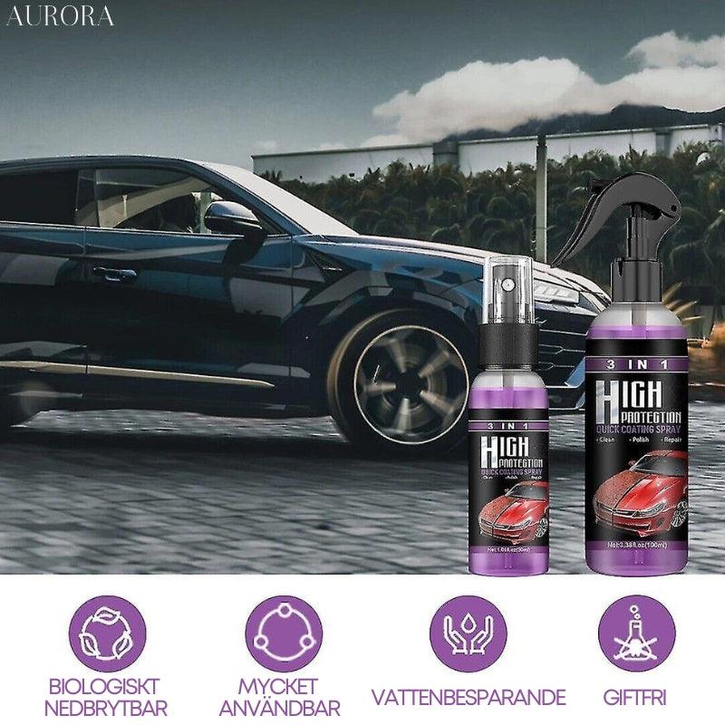 3-in-1 CarSpray™ - Rengör, återställer och skyddar din bil! | 1+2 GRATIS ENDAST TILLFÄLLIGT - Aurora Stockholm