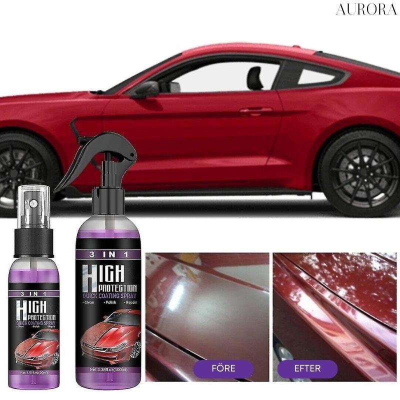 3-in-1 CarSpray™ - Rengör, återställer och skyddar din bil! | 1+2 GRATIS ENDAST TILLFÄLLIGT - Aurora Stockholm