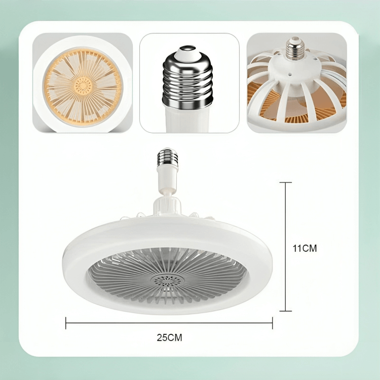 50% RABATT TILLFÄLLIGT | AirLume™ | Takfläkt Med Belysning, Fjärrkontroll Och Aromaterapi - Aurora Stockholm