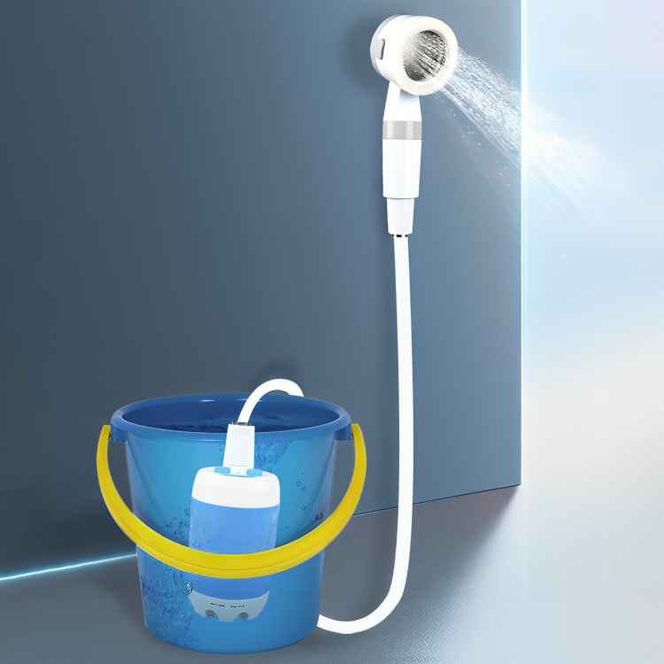 SplashPack™ | Bärbar campingdusch med pump