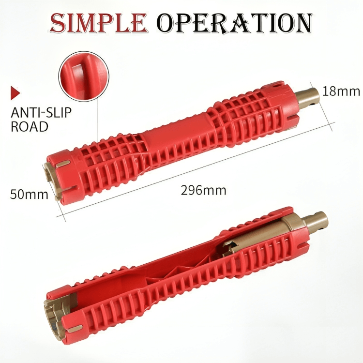 HydroWrench™ | Multifunktionell Vattenledningsnyckel - Aurora Stockholm