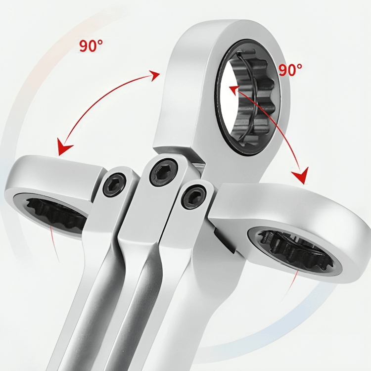 FlexiWrench™ | Spärrnyckelsats Med 15 Delar - Aurora Stockholm