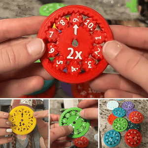 TILLFÄLLIGT 50% RABATT | MathWiz™ | Matematik Fidget Spinner Leksak - Aurora Stockholm