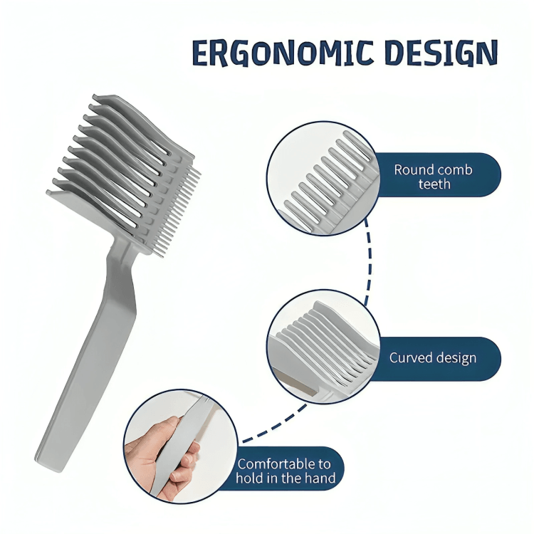 2 + 1 GRATIS | StylerComb™ | Perfekt Hårkam För Män - Aurora Stockholm