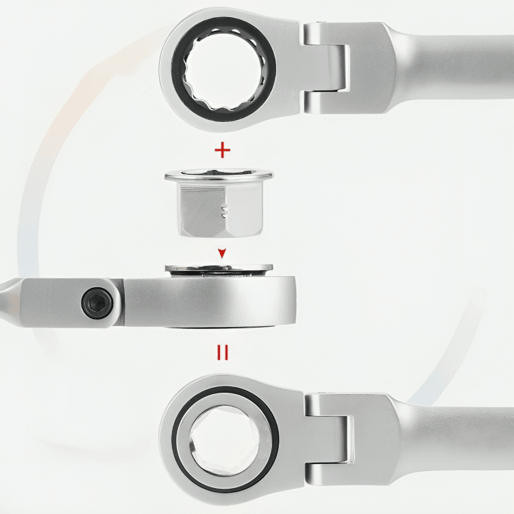 FlexiWrench™ | Spärrnyckelsats Med 15 Delar - Aurora Stockholm