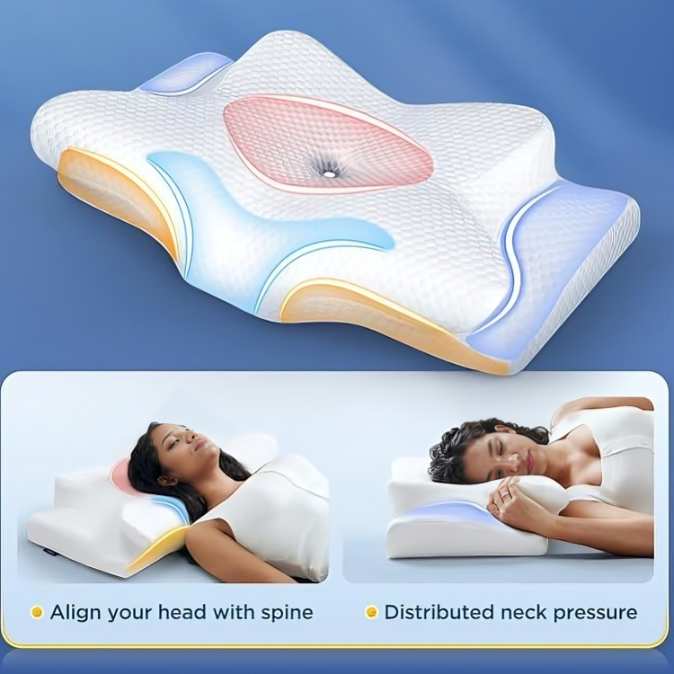 ComfortPro™ | Ortopedisk nackkudde i memory foam