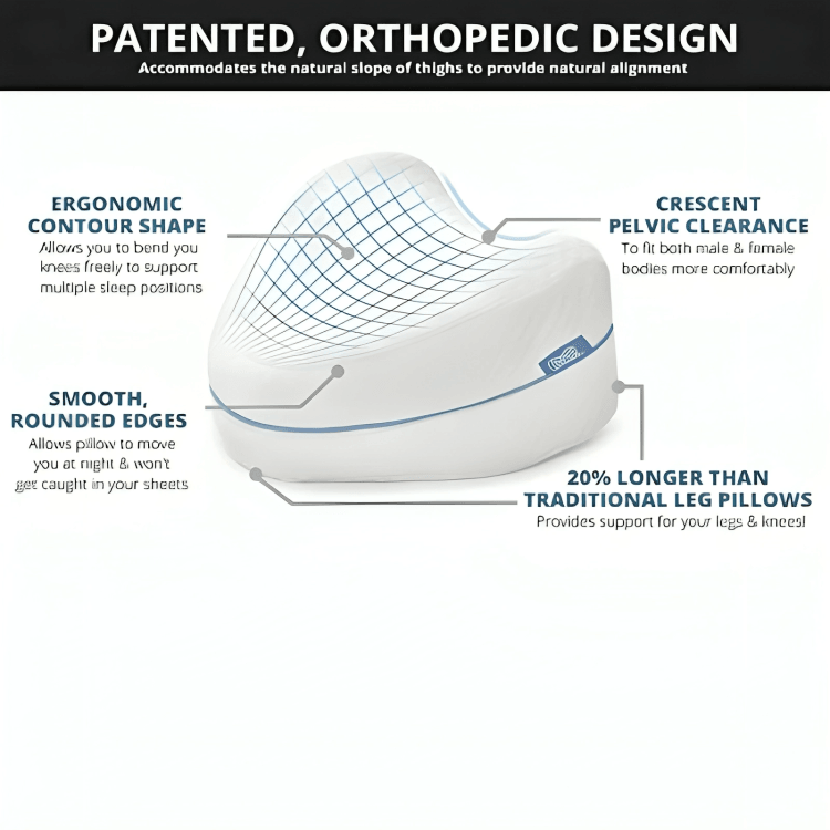 TILLFÄLLIGT 50% RABATT | DreamRelief™ | Ortopediskt Beinkudde - Aurora Stockholm