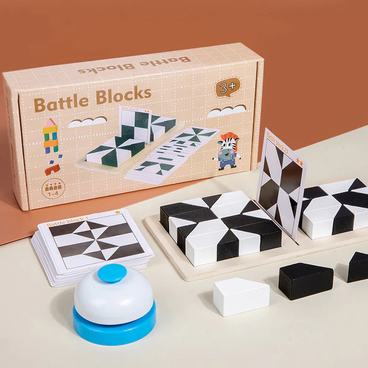 TILLFÄLLIGT 50% RABATT | BrainBlocks™ | Montessori 3D-pusselblock