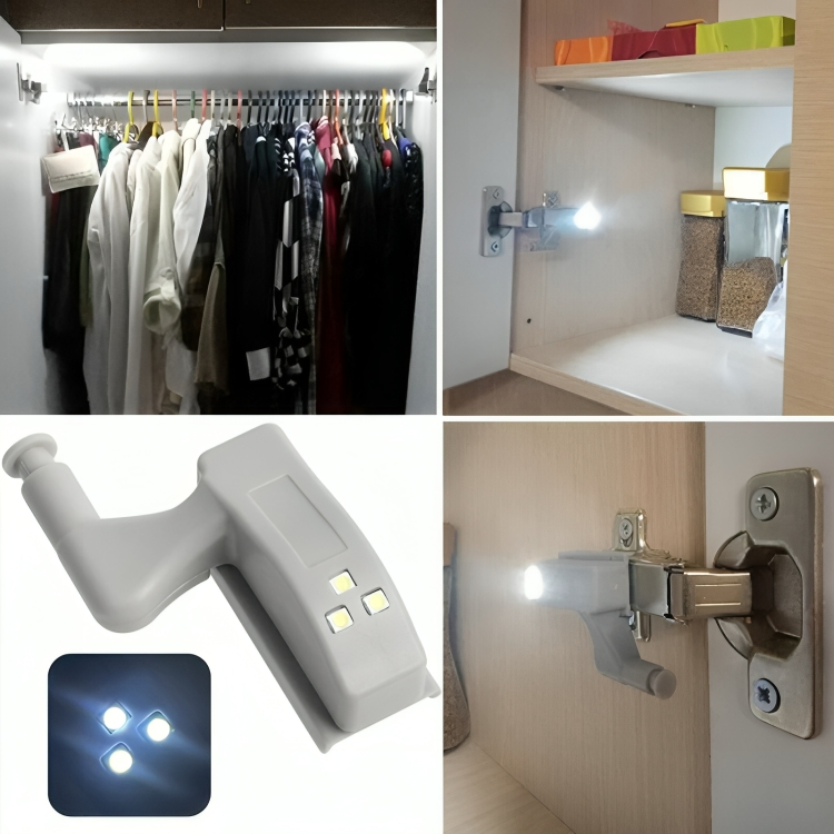 DoorBeam™ | LED-lampa för gångjärn